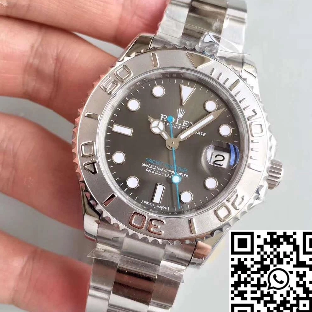 268622 Master AR Rolex 37mm Yacht Anthracite Dial Factory 1117